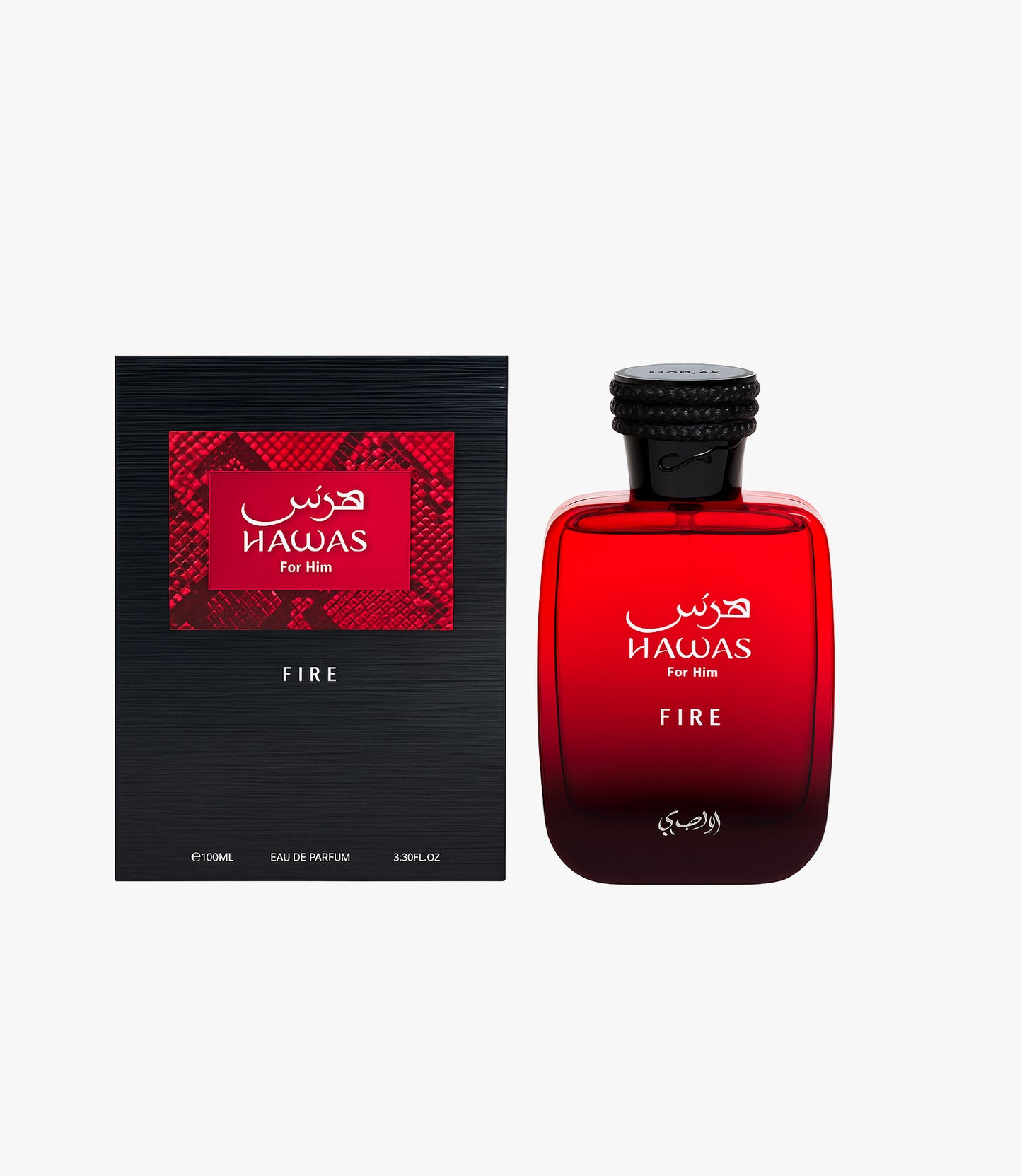 HAWAS FIRE MEN EDP - 100MI (3.40z) By Rasasi