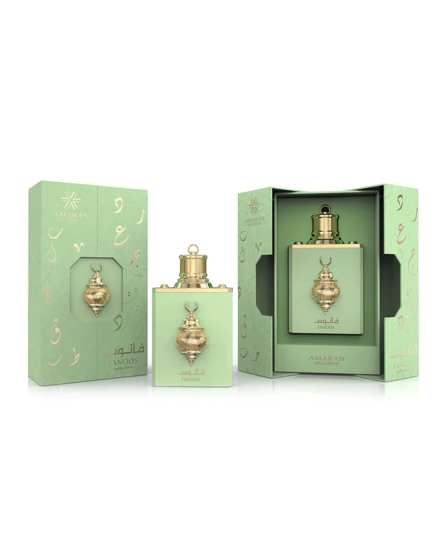 FANOOS UNISEX EDP - 100 ML (3.4oz) BY AMARAN EXCLUSIVE OPEN BOX (TESTER)