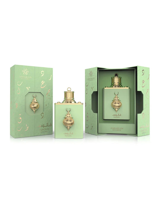 FANOOS UNISEX EDP - 100 ML (3.4oz) BY AMARAN EXCLUSIVE OPEN BOX (TESTER)