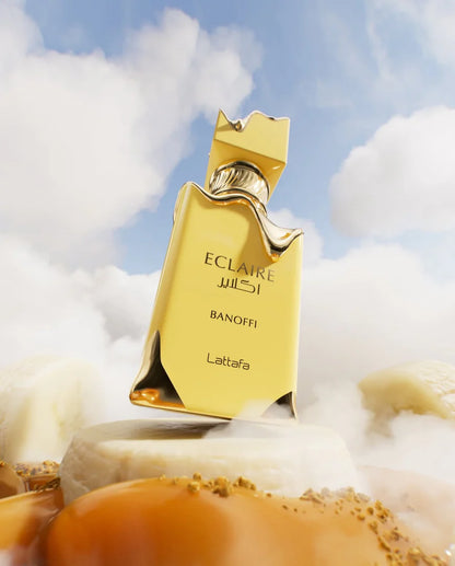 ECLAIRE BANOFFI WOMEN EDP - 100ML (3.40z) BY LATTAFA OPEN BOX (TESTER)