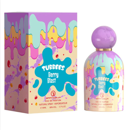 TUBBEES BERRY BLAST 50ML KIDS BY LE GRANDEUR OPEN BOX, CAJA ABIERTA ( TESTER)