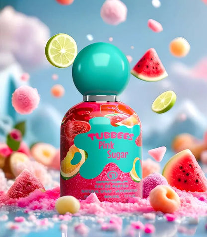 TUBBEES PINK SUGAR 50ML KIDS BY LE GRANDEUR OPEN BOX, CAJA ABIERTA ( TESTER)