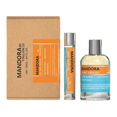 MANDORA BY STALLION 53 UNISEX EDP - 100MI (3.40z) LIMITED EDITION By Emper OPEN BOX(TESTER)