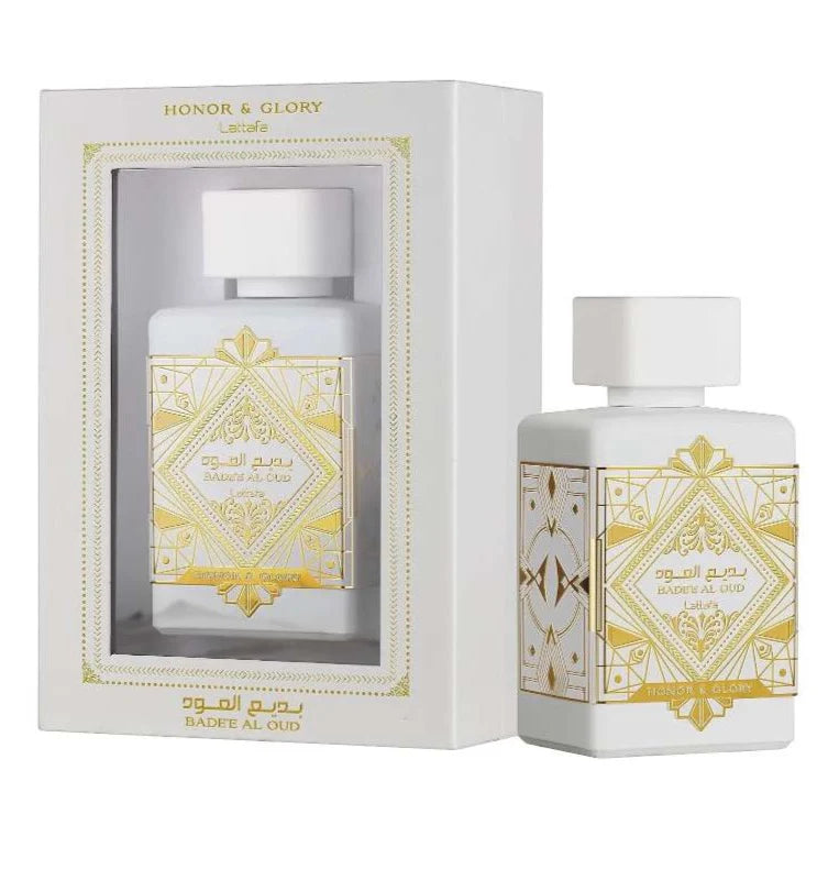 BADEE AL OUD HONOR AND GLORY EDP UNISEX - 100ML (3.4 OZ) BY LATTAFA OPEN BOX (TESTER)