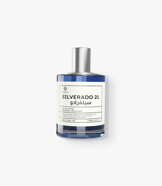 SILVERADO 21 EDP UNISEX - 100ML (3.4oz) BY AMARAN
