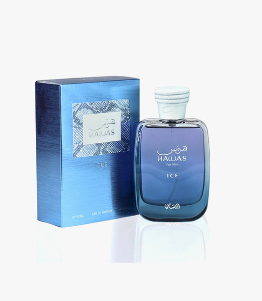 HAWAS ICE MEN EDP - 100ML (3.40z) by RASASI